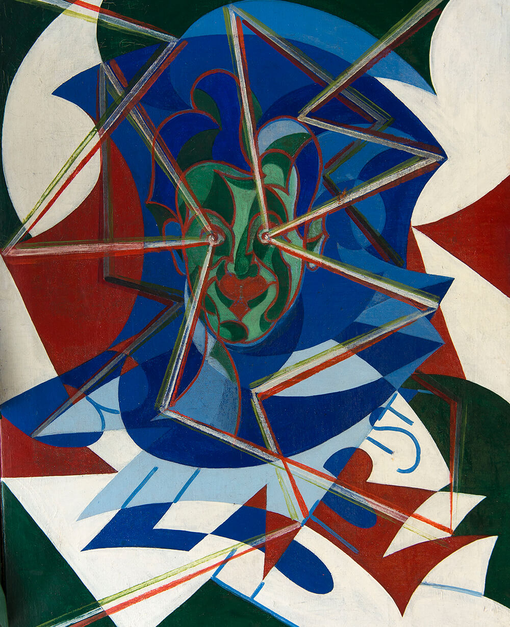 Jacorossi - giacomo balla autoritratto tricolore 1927